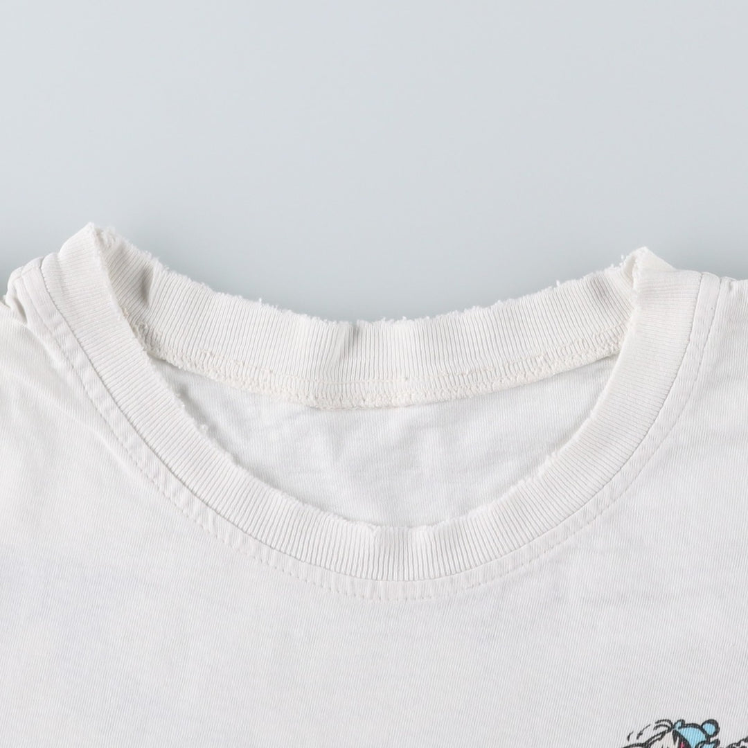 Asterix Print T-Shirt, Men's Size L (Equivalent), Vintage unclear white type Vintage Second Hand