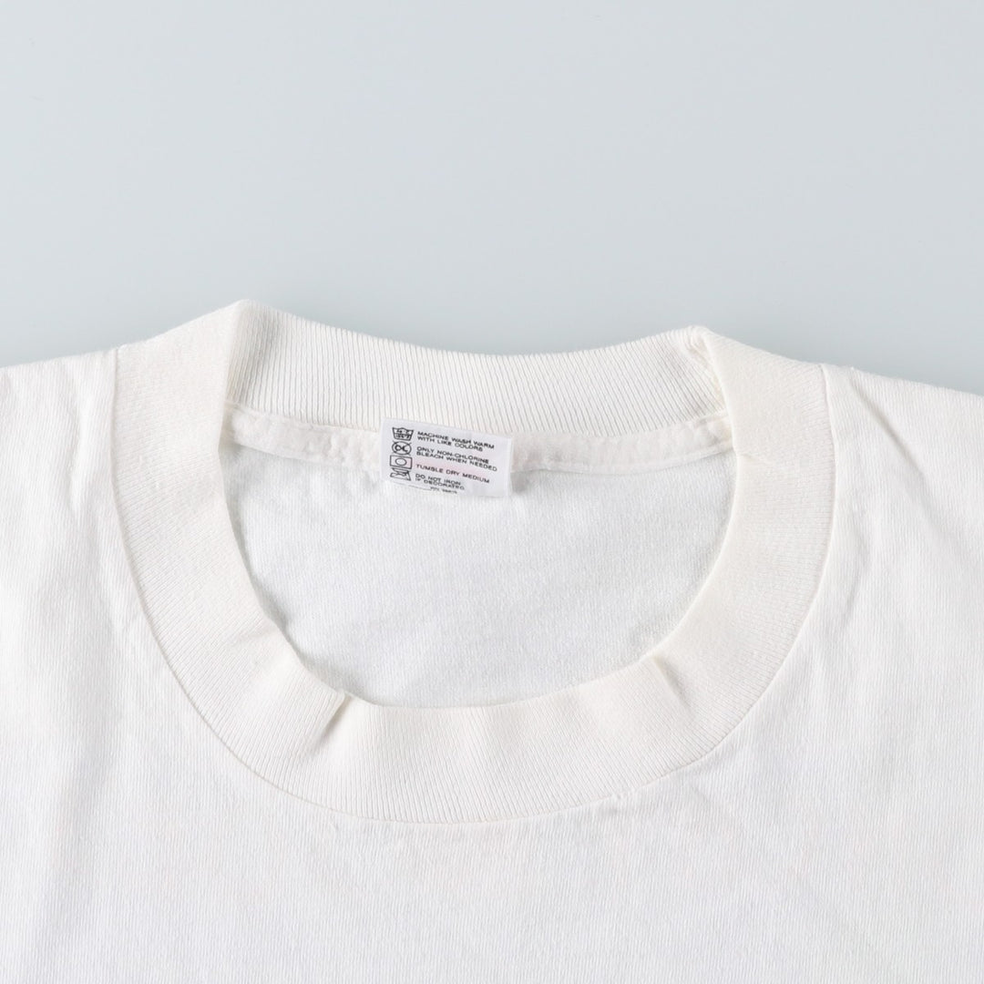 90'S Anvil Souvenir T-Shirt, Made in USA, Men's XL equivalent, Vintage cotton white type Vintage Second Hand