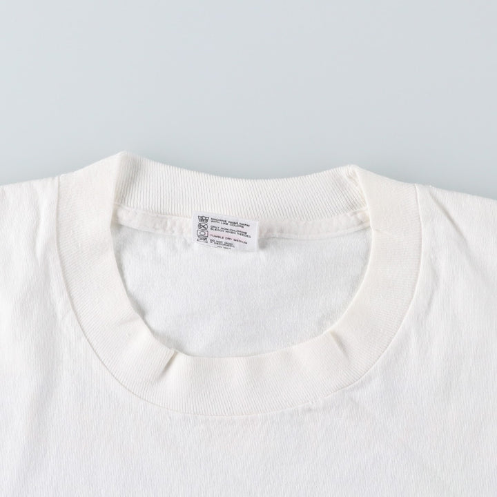 90'S Anvil Souvenir T-Shirt, Made in USA, Men's XL equivalent, Vintage cotton white type Vintage Second Hand
