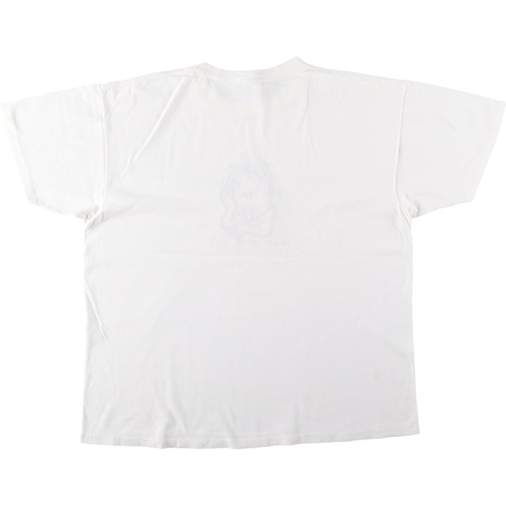 Vintage 90'S Delta DELTA Printed T-shirt, Made in USA, Men's XL cotton white type Vintage Second Hand