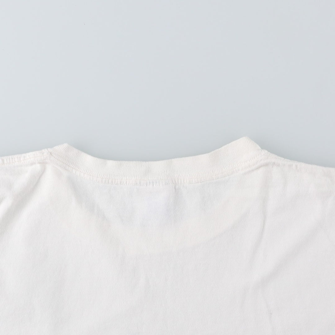 Vintage 90'S Delta DELTA Printed T-shirt, Made in USA, Men's XL cotton white type Vintage Second Hand