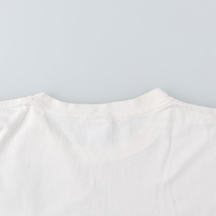 Vintage 90'S Delta DELTA Printed T-shirt, Made in USA, Men's XL cotton white type Vintage Second Hand