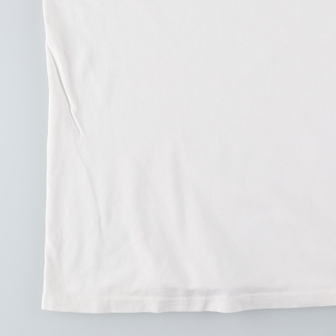 Vintage 90'S Delta DELTA Printed T-shirt, Made in USA, Men's XL cotton white type Vintage Second Hand