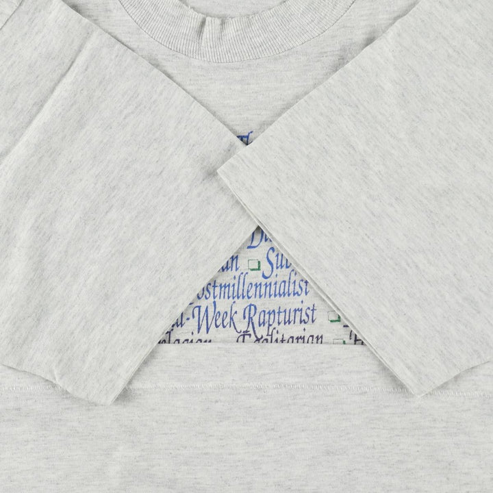90'S Screen Stars BEST JESUS CHRIST Jesus Christ Print T-Shirt, Made in USA, Men's Size L (approx.), Vintage cotton gray type Vintage Second Hand