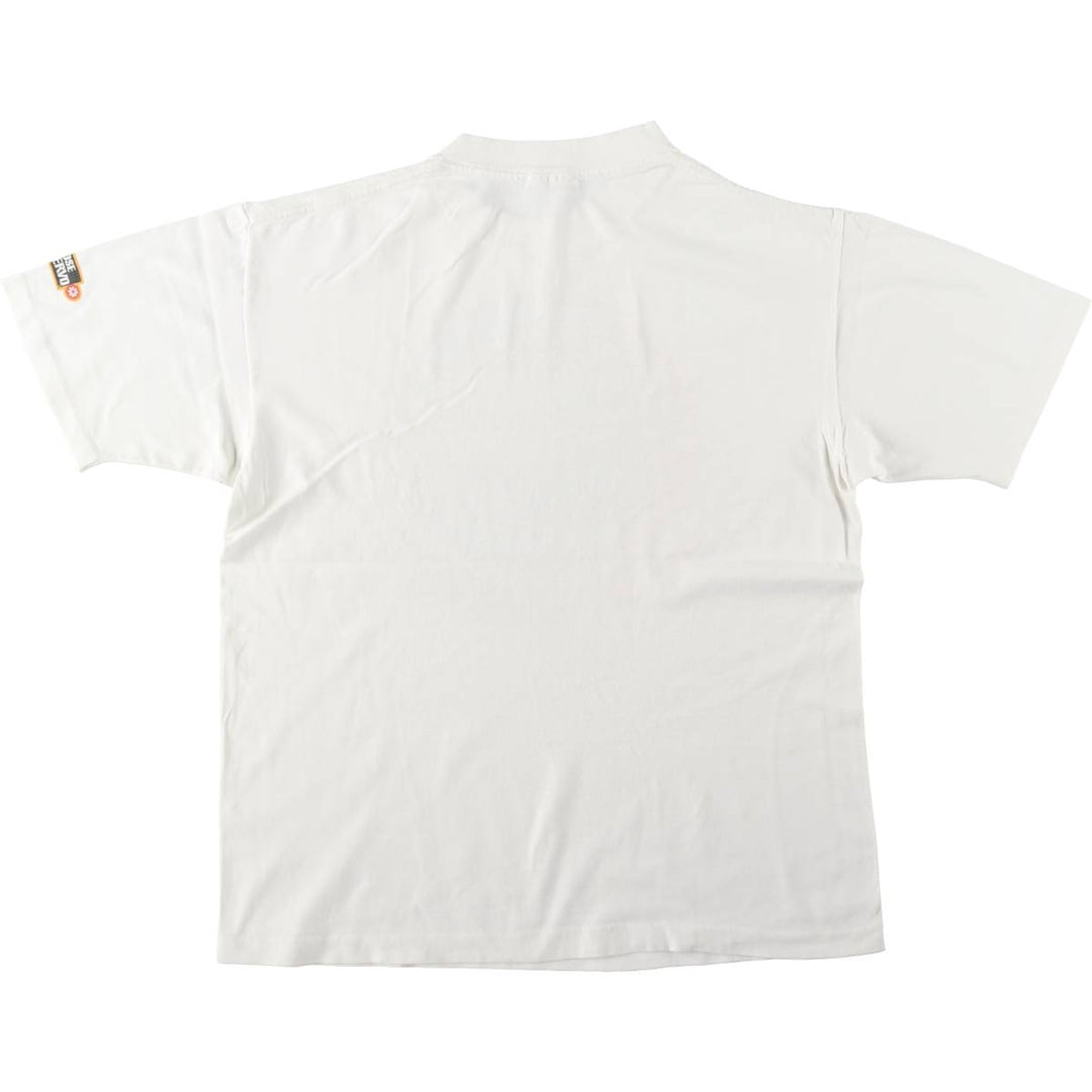 90'S SOF TEE JOSE CUERVO Advertising T-shirt, Made in USA, Men's Size L (approx.), Vintage cotton white type Vintage Second Hand