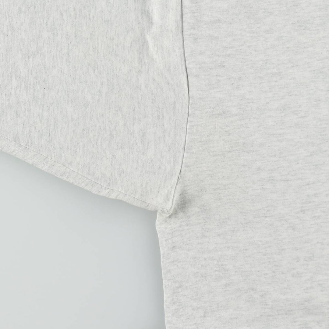 90s-era Fruit of the Loom Best Print T-shirt, Men's XL equivalent, Vintage cotton gray type Vintage Second Hand