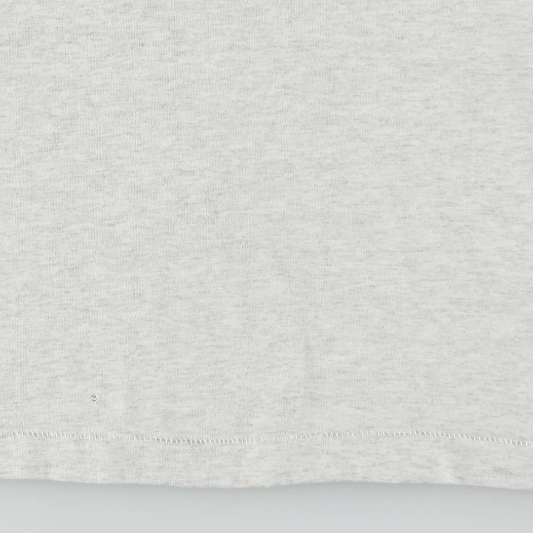 90s-era Fruit of the Loom Best Print T-shirt, Men's XL equivalent, Vintage cotton gray type Vintage Second Hand