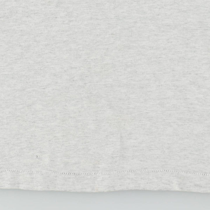 90s-era Fruit of the Loom Best Print T-shirt, Men's XL equivalent, Vintage cotton gray type Vintage Second Hand