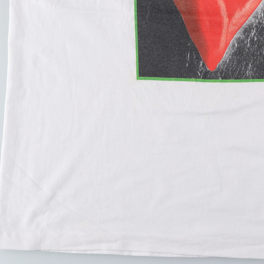 90'S Fruit of the Loom Best Advertising T-Shirt, Made in USA, Men's XL equivalent, Vintage cotton white type Vintage Second Hand