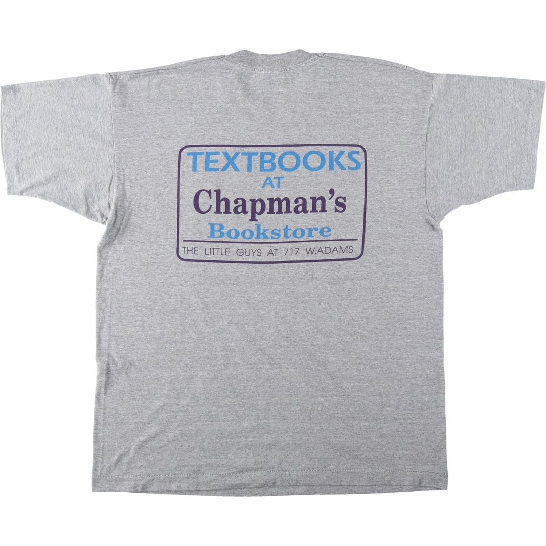90'S Fruit of the Loom Best Message Print T-Shirt, Men's XL equivalent, Vintage cotton gray type Vintage Second Hand