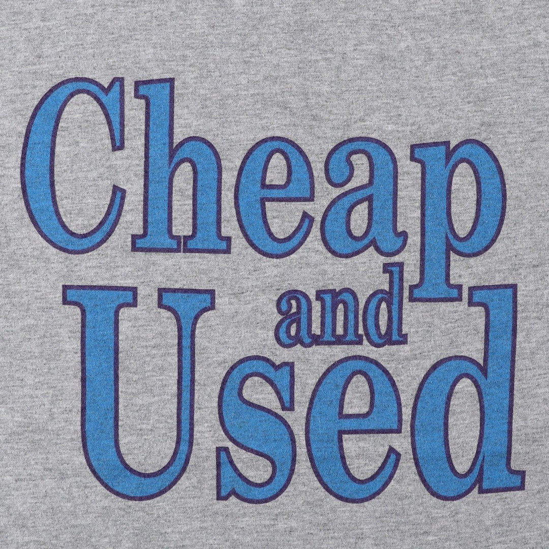 90'S Fruit of the Loom Best Message Print T-Shirt, Men's XL equivalent, Vintage cotton gray type Vintage Second Hand