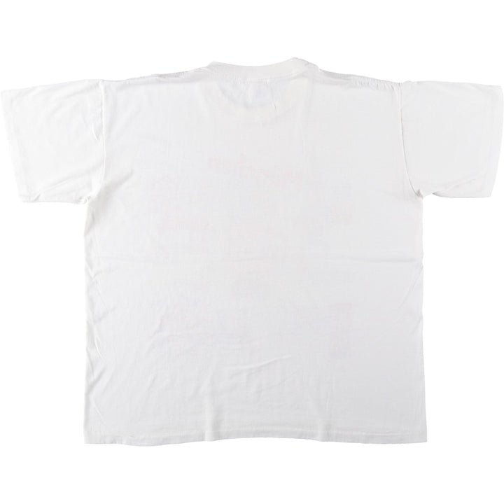 90'S TENNESSEE RIVER HEAVYWEIGHT Print T-Shirt, Made in USA, Men's XL equivalent, Vintage cotton white type Vintage Second Hand
