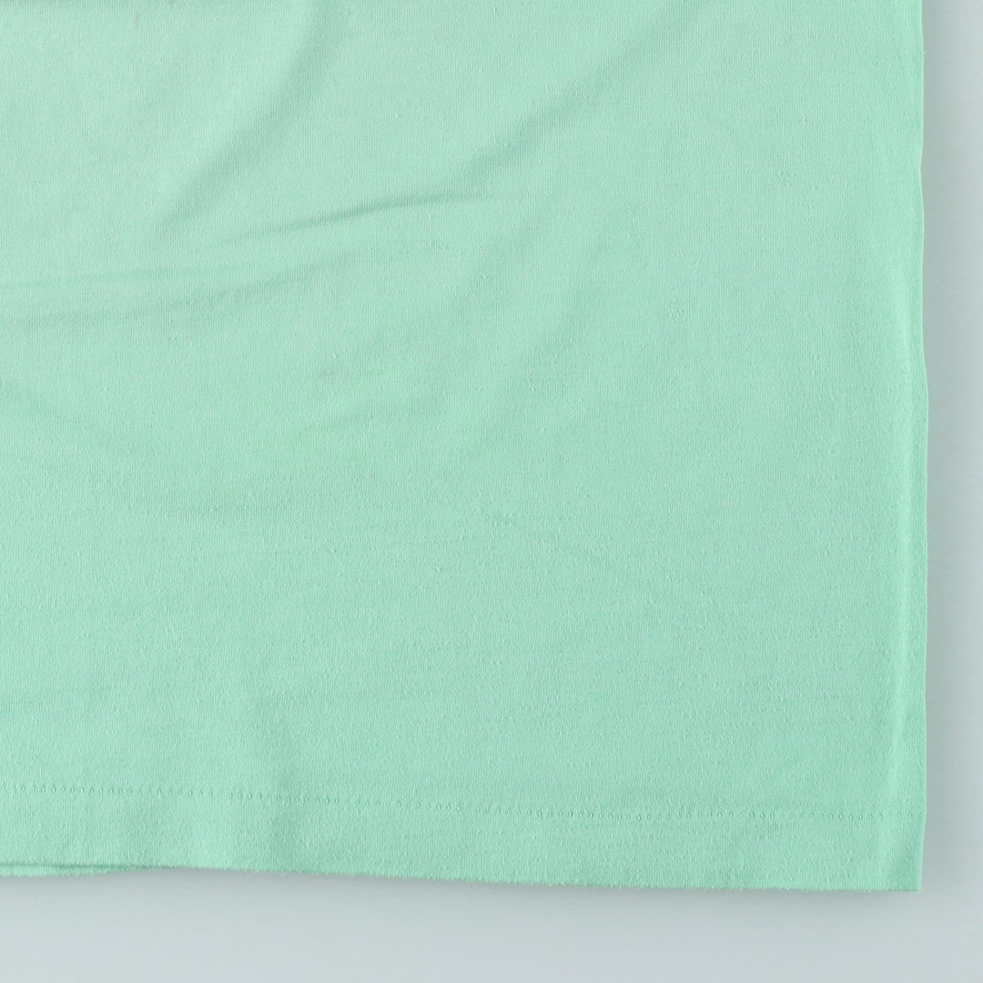 90'S Screen Stars Best Printed T-shirt Made in USA Men's XL Vintage cotton Mint green Vintage Second Hand