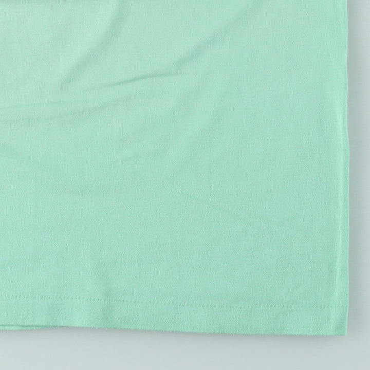 90'S Screen Stars Best Printed T-shirt Made in USA Men's XL Vintage cotton Mint green Vintage Second Hand