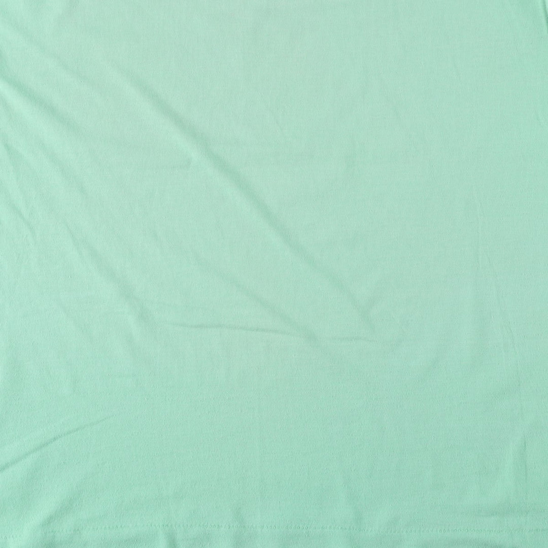 90'S Screen Stars Best Printed T-shirt Made in USA Men's XL Vintage cotton Mint green Vintage Second Hand