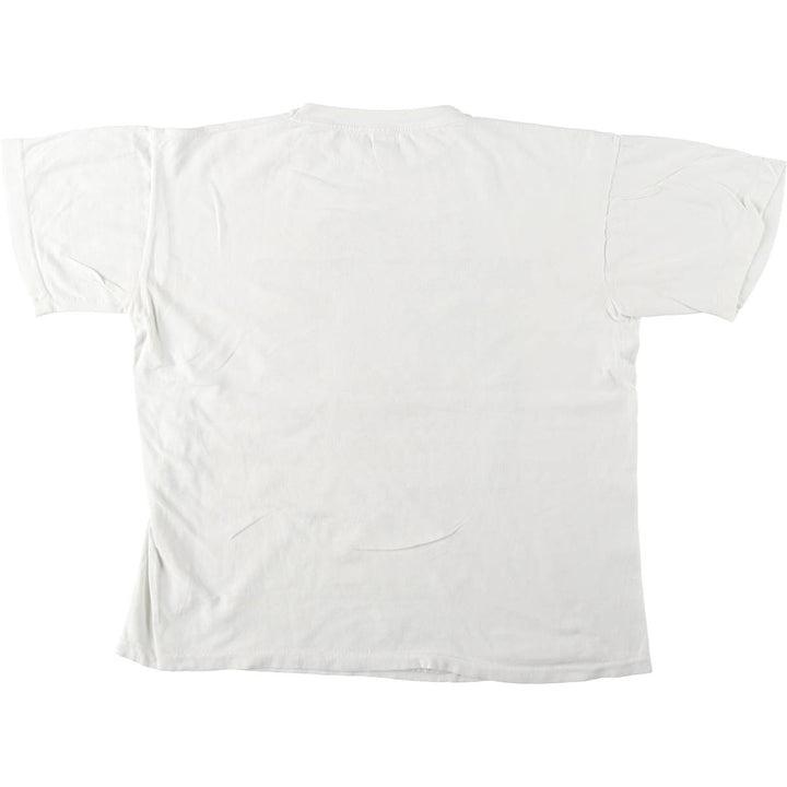 90'S Vintage Printed T-Shirt, Men's Size L unclear white type Vintage Second Hand