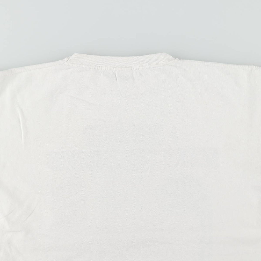90'S Vintage Printed T-Shirt, Men's Size L unclear white type Vintage Second Hand