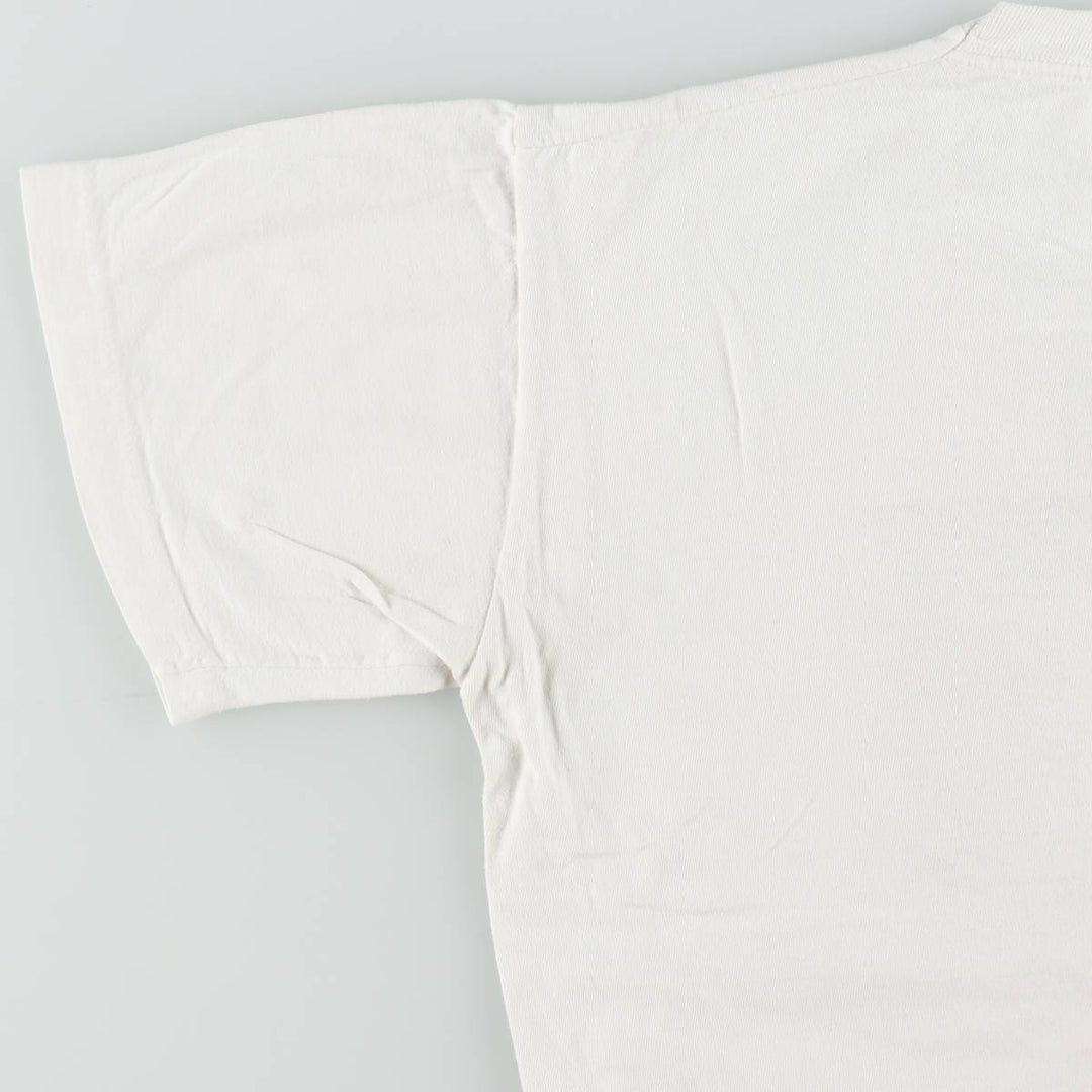 90'S Vintage Printed T-Shirt, Men's Size L unclear white type Vintage Second Hand