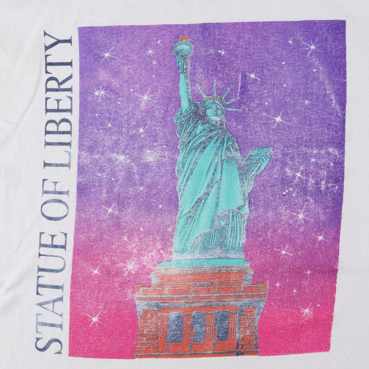 90'S SIGNAL SPORTS Souvenir T-shirt, Made in USA, Men's Size L (approx.), Vintage cotton white type Vintage Second Hand