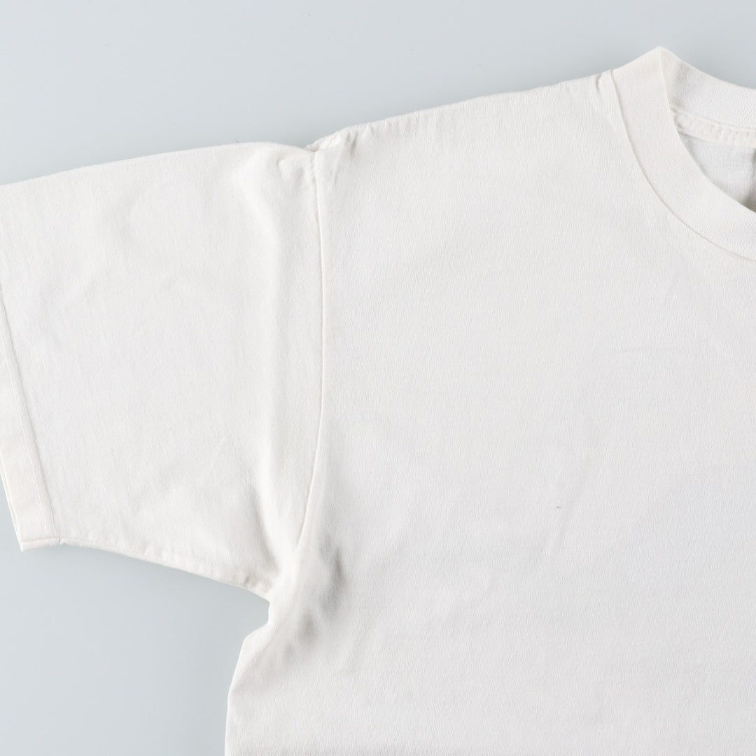 90'S ONEITA POWER-T Print T-Shirt, Men's Size L (Equivalent), Vintage cotton white type Vintage Second Hand