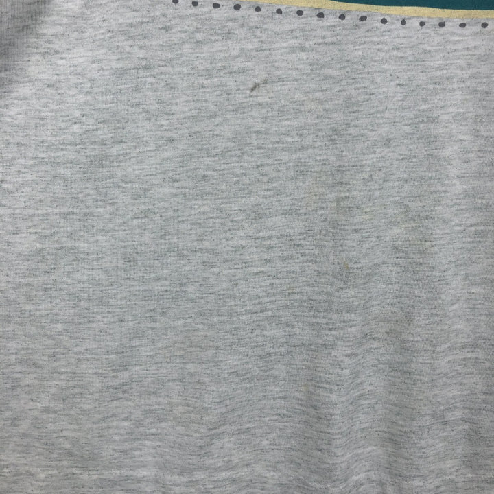 90'S SCREEN STARS Printed T-shirt Made in USA Men's XL Vintage cotton pale white type Vintage Second Hand