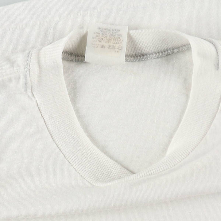 ~90'S Velva Sheen USMC (United States Marine Corps) Military Print T-Shirt, Men's XL (approx.), Vintage polyester white type Vintage Second Hand