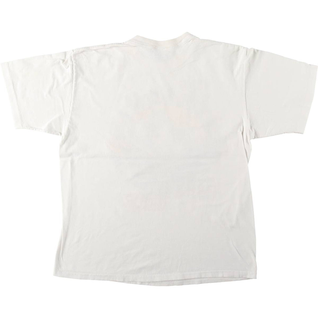 90'S BELTON Military Print T-Shirt, Made in USA, Men's XL equivalent, Vintage cotton white type Vintage Second Hand
