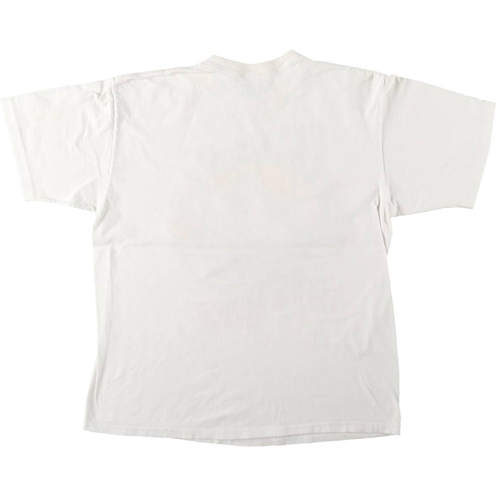 90'S BELTON Military Print T-Shirt, Made in USA, Men's XL equivalent, Vintage cotton white type Vintage Second Hand