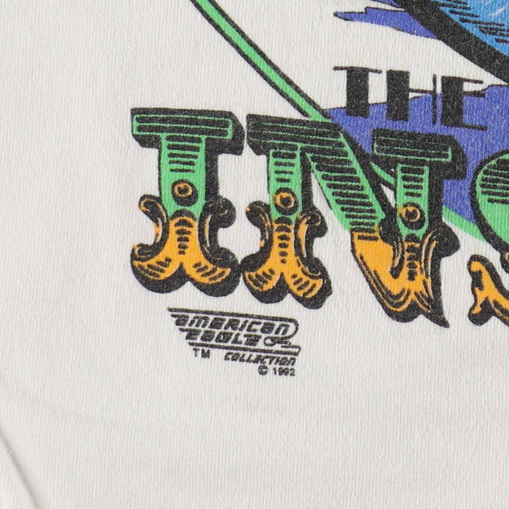 90'S BELTON Military Print T-Shirt, Made in USA, Men's XL equivalent, Vintage cotton white type Vintage Second Hand