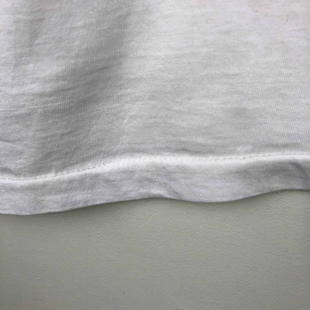 90'S SCREEN STARS Printed T-shirt Made in USA Men's XL Vintage cotton white type Vintage Second Hand
