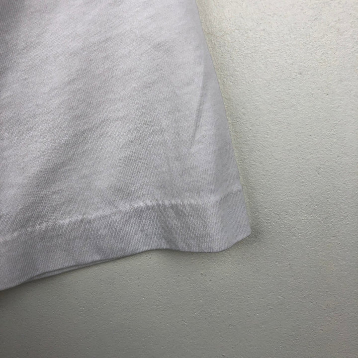 90'S SCREEN STARS Printed T-shirt Made in USA Men's XL Vintage cotton white type Vintage Second Hand