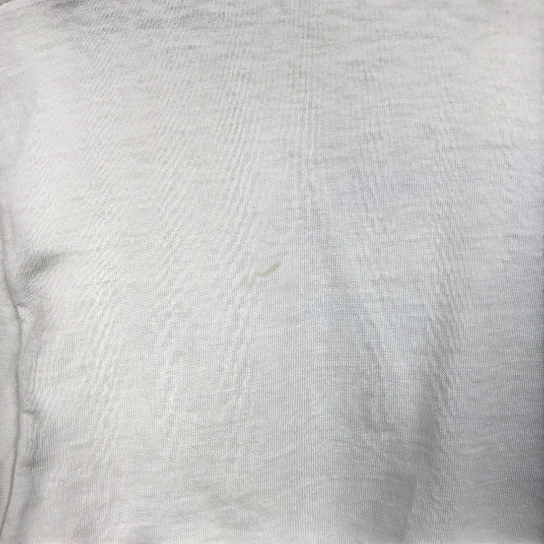90'S SCREEN STARS Printed T-shirt Made in USA Men's XL Vintage cotton white type Vintage Second Hand