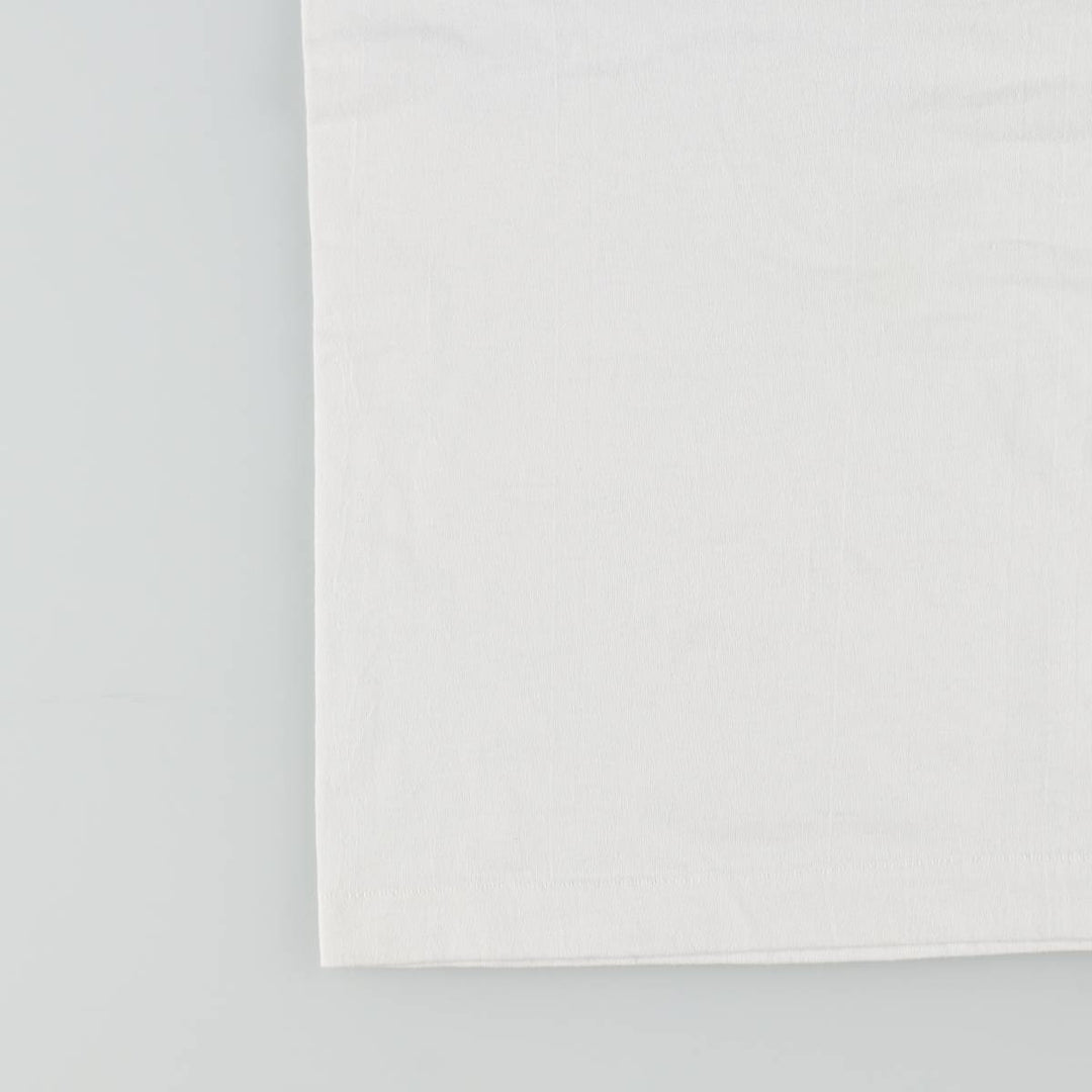 90'S Fruit of the Loom printed T-shirt, men's size L, vintage cotton white type Vintage Second Hand