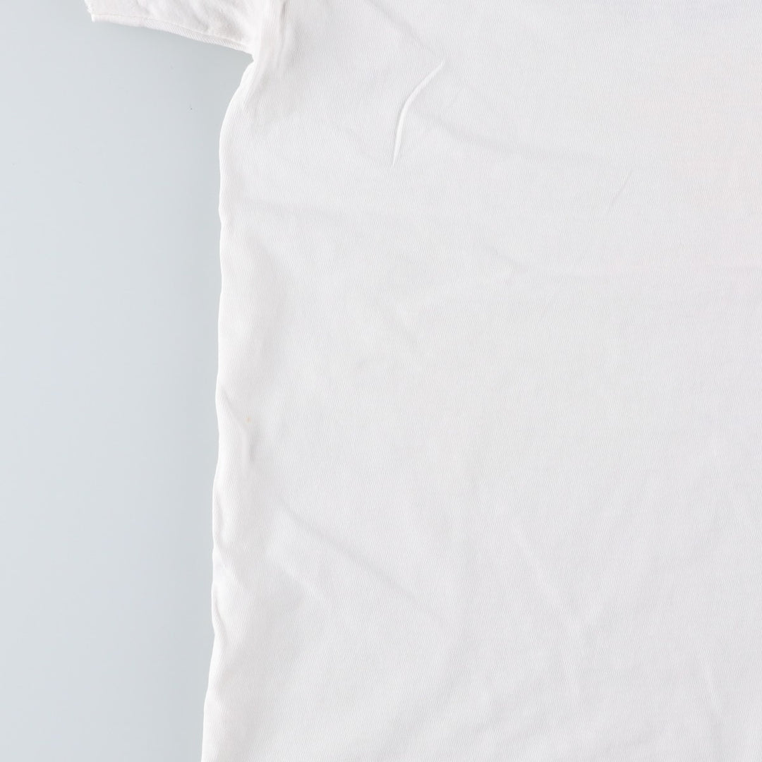 80'S JESUS CHRIST Message Print T-Shirt, Men's Size S (Equivalent), Vintage unclear white type Vintage Second Hand