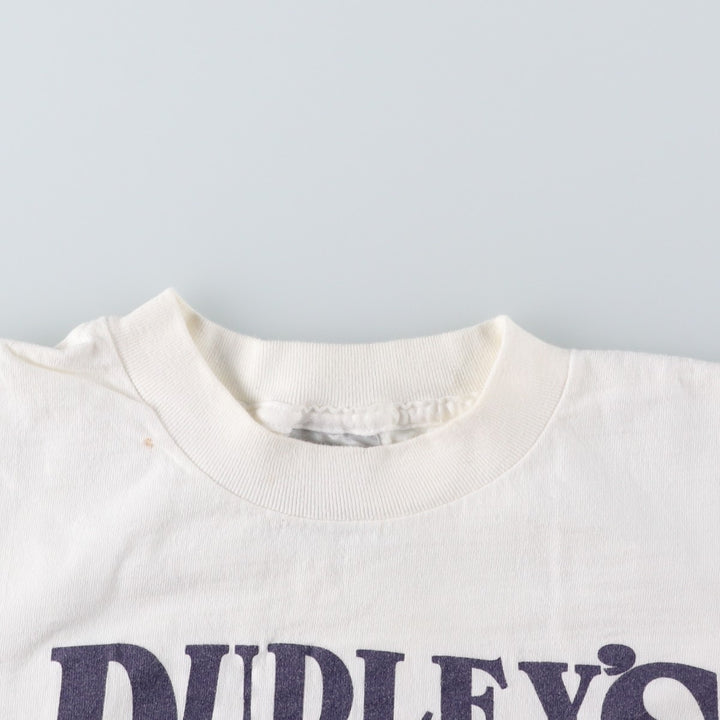 90'S ONEITA Print T-Shirt, Made in USA, Men's Size M (Equivalent), Vintage cotton white type Vintage Second Hand