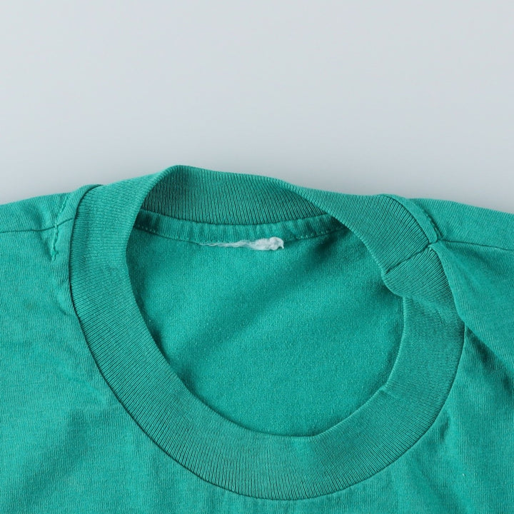90'S Vintage Printed T-Shirt, Men's M Size unclear green type Vintage Second Hand