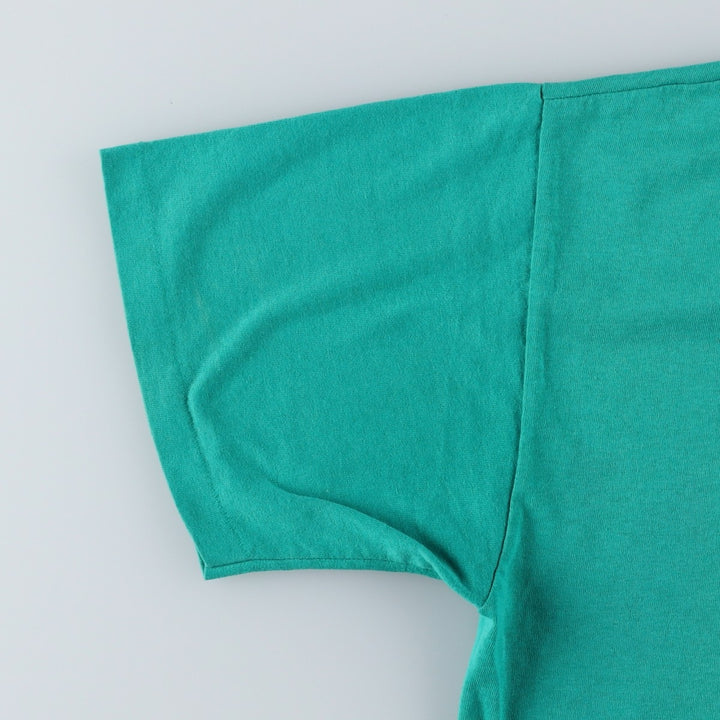 90'S Vintage Printed T-Shirt, Men's M Size unclear green type Vintage Second Hand