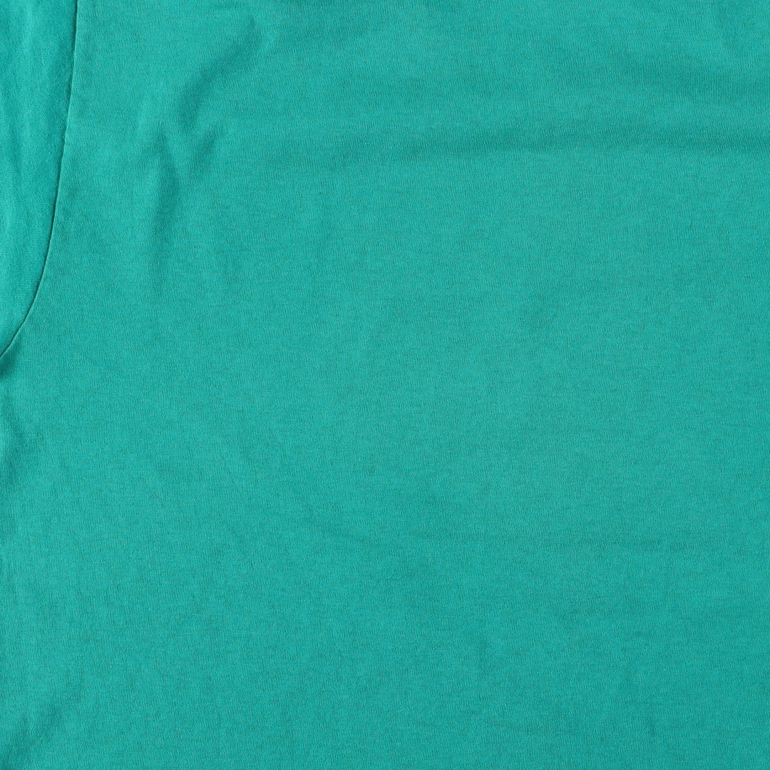 90'S Vintage Printed T-Shirt, Men's M Size unclear green type Vintage Second Hand