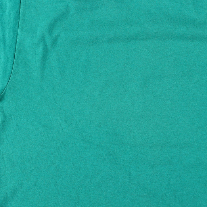 90'S Vintage Printed T-Shirt, Men's M Size unclear green type Vintage Second Hand