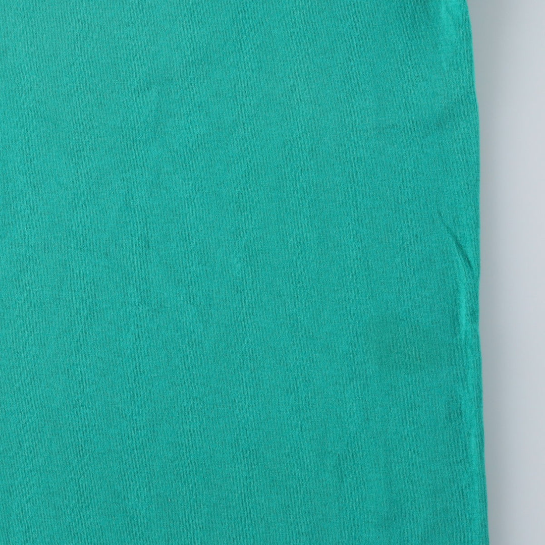 90'S Vintage Printed T-Shirt, Men's M Size unclear green type Vintage Second Hand