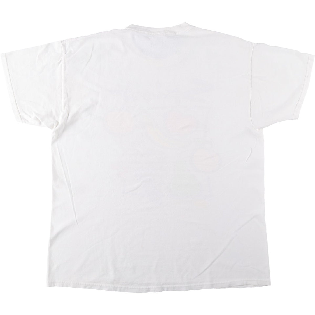 90'S Delta FRUIT OF THE SPIRIT Print T-Shirt, Men's XL (approx.), Vintage cotton white type Vintage Second Hand