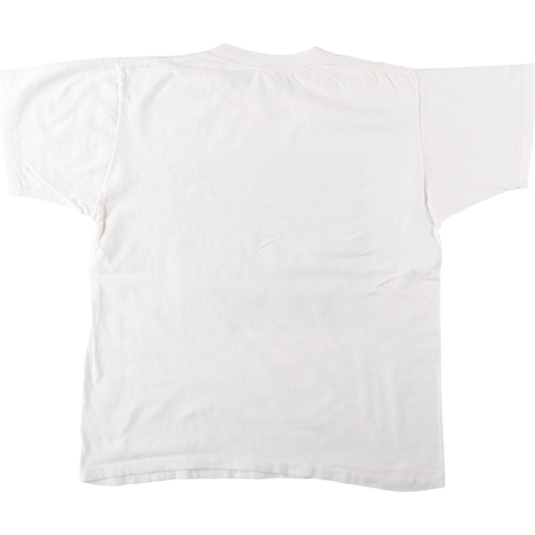 Resort Works BJ?RN BORG DESIGN GROUP Advertising T-Shirt, Made in USA, Men's Size L (equivalent) cotton white type Vintage Second Hand