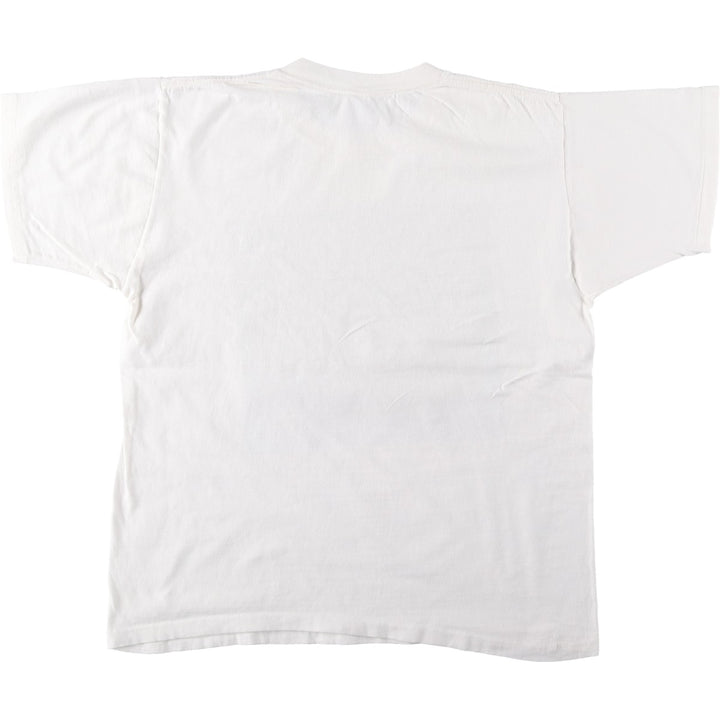 Resort Works BJ?RN BORG DESIGN GROUP Advertising T-Shirt, Made in USA, Men's Size L (equivalent) cotton white type Vintage Second Hand