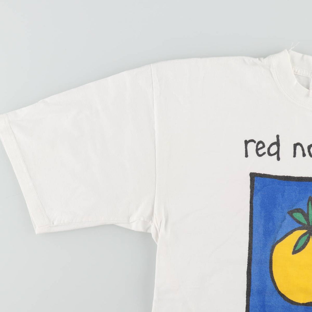 90'S Vintage Printed T-Shirt, Men's Size L unclear white type Vintage Second Hand