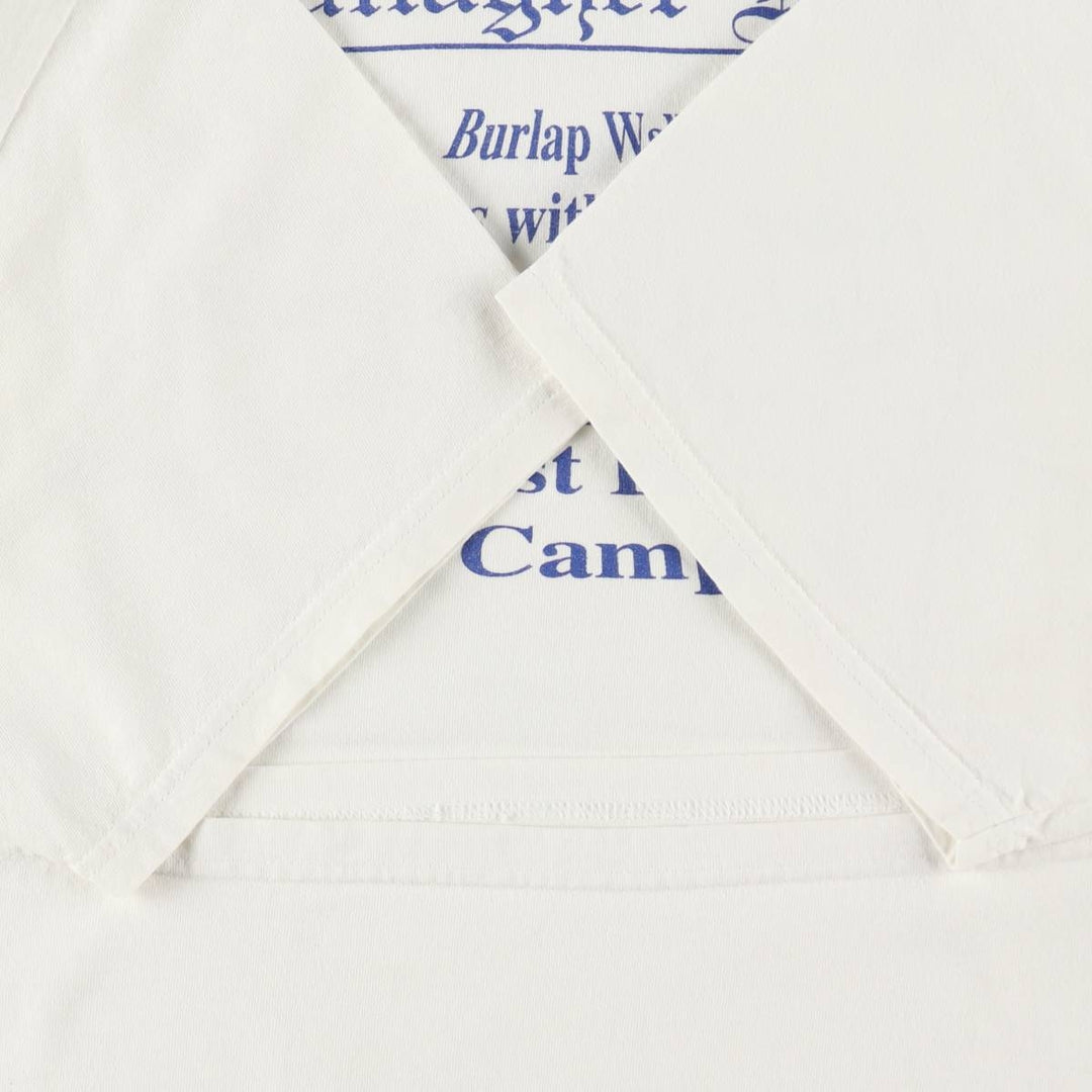 Lee TOTAL COTTON Print T-Shirt, Men's XL (approx.) cotton white type Vintage Second Hand