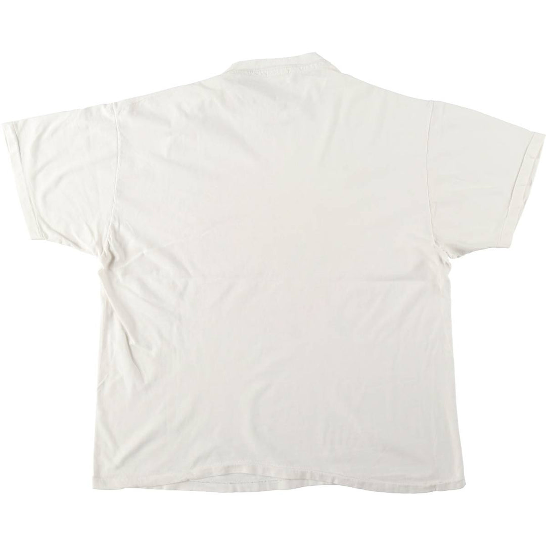 90'S K-Swiss Print T-Shirt, Made in USA, Men's XL equivalent, Vintage cotton white type Vintage Second Hand