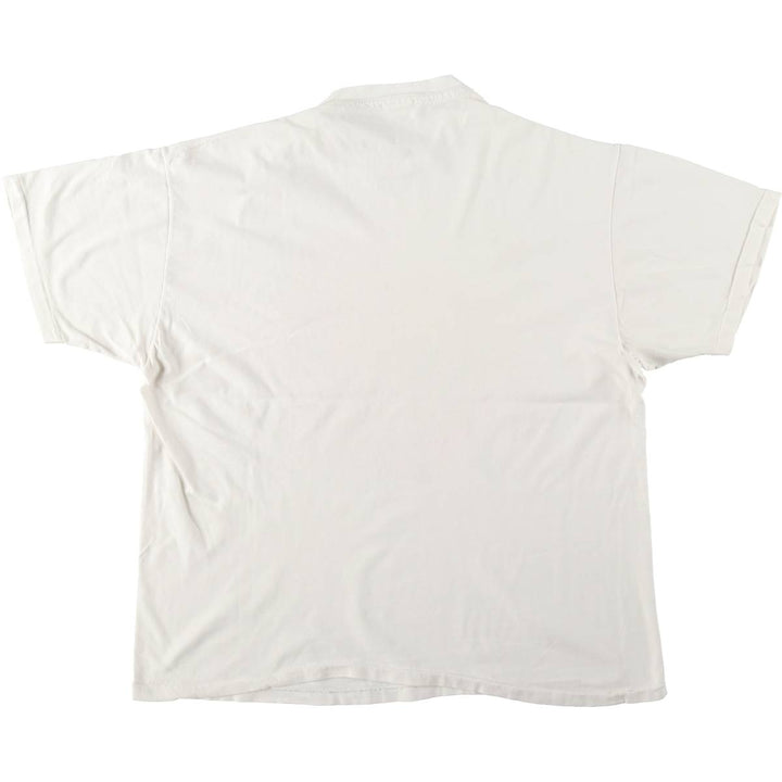 90'S K-Swiss Print T-Shirt, Made in USA, Men's XL equivalent, Vintage cotton white type Vintage Second Hand