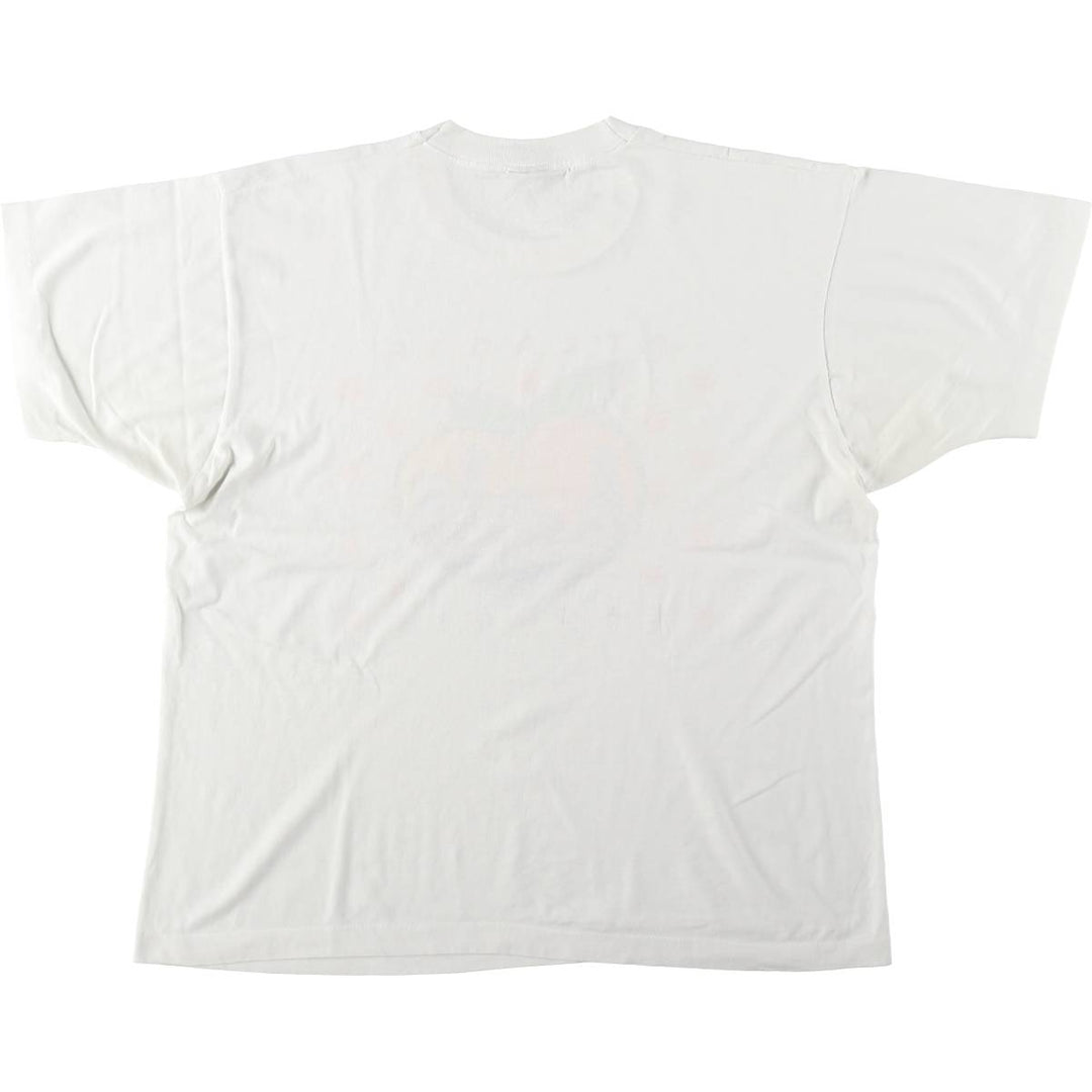 90'S Screen Stars Best Printed T-shirt Made in USA Men's XL Vintage cotton white type Vintage Second Hand