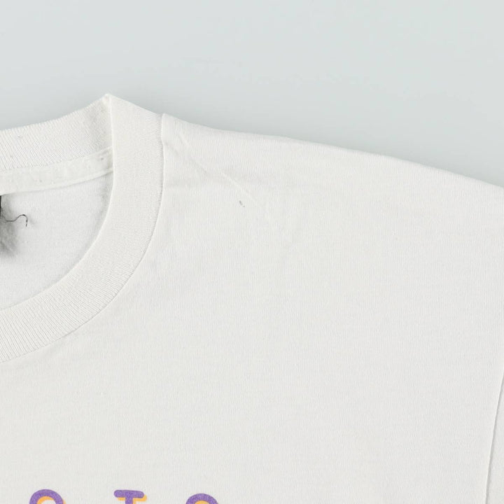 90'S Screen Stars Best Printed T-shirt Made in USA Men's XL Vintage cotton white type Vintage Second Hand