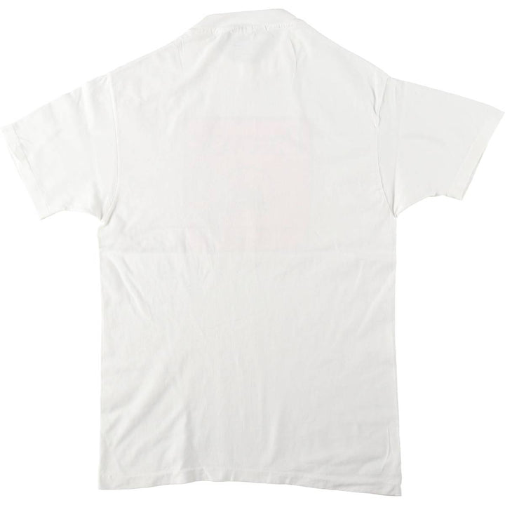 90'S Anvil Precycle Message Print T-Shirt, Made in USA, Men's Size L (Equivalent), Vintage cotton white type Vintage Second Hand